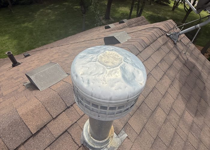HVAC Vent Flashing Repair